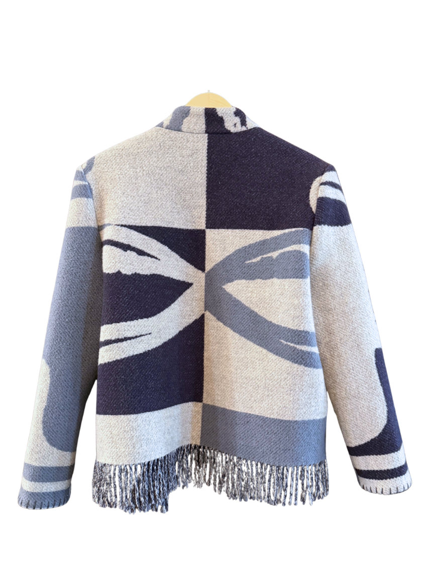 The Blue Lagoon Fringe Jacket