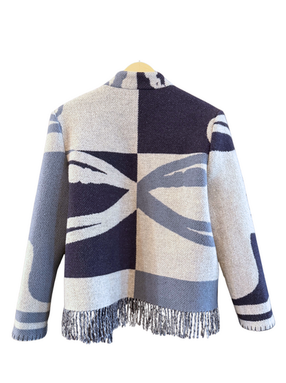 The Blue Lagoon Fringe Jacket